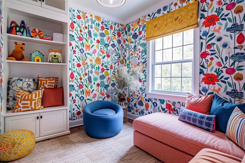 Wallpapers in a Bright Room